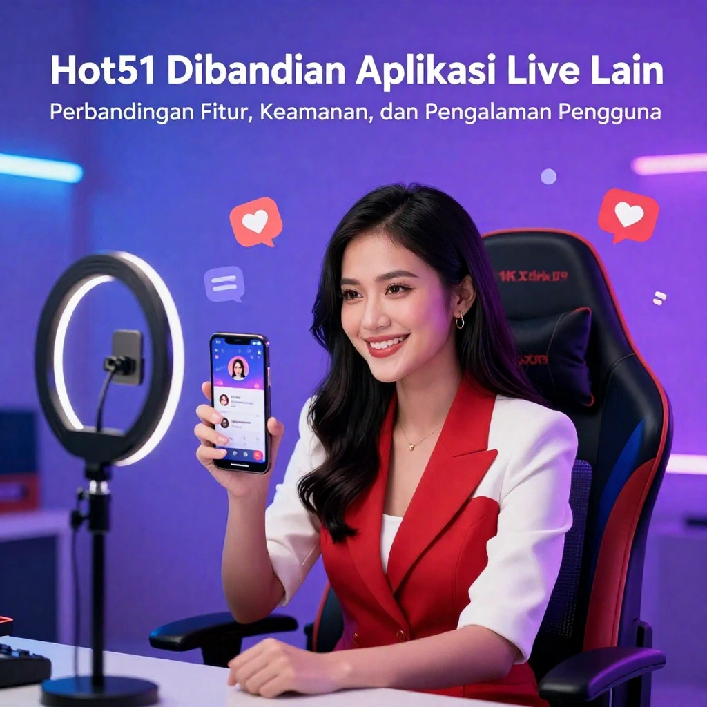 Hot51 Dibanding Aplikasi Live